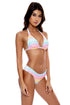 Luli Fama Luli Pop Triangle Halter Top